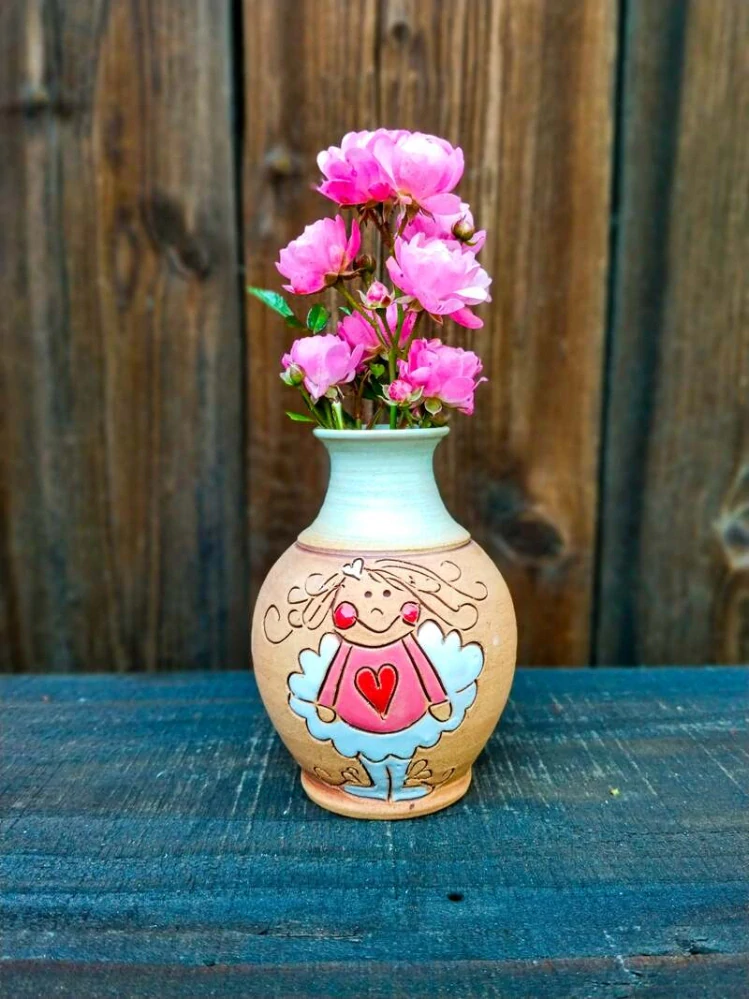 Vázička malovaná ANDÍLEK