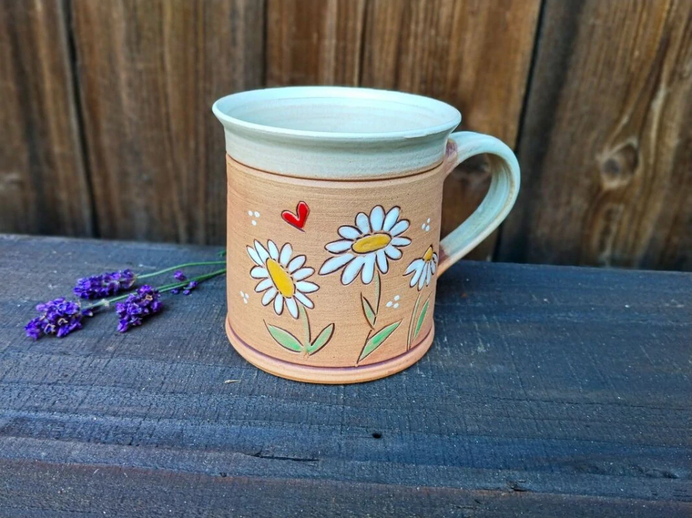 HRNEK  0,5 litru ROVNÝ kopretiny