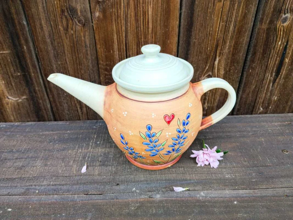 Konvice malovaná LEVANDULE