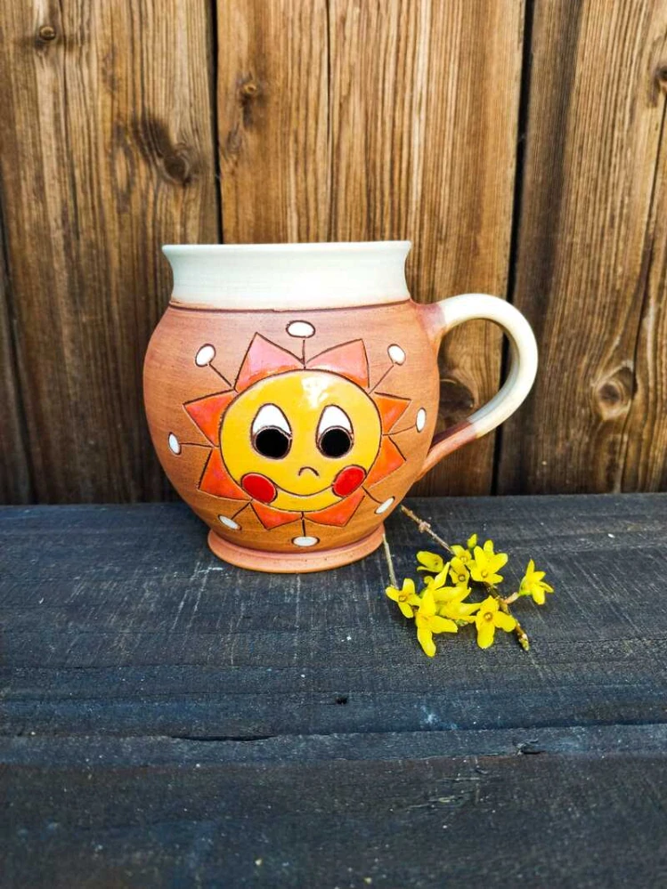 HRNEK 1 litr BACULATÝ sluníčko