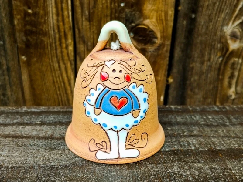 ZVONEČEK andílek modrý