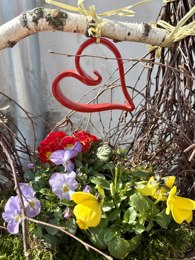 Srdíčka na dveře ❤️🧡💛💙💚