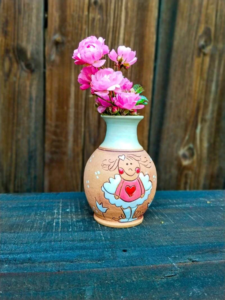 Vázička malovaná ANDÍLEK