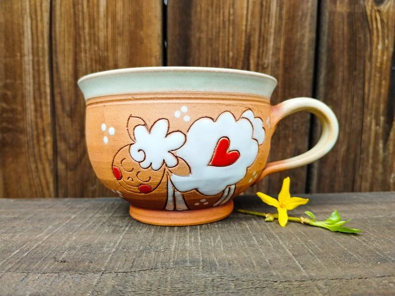 HRNEK ČAJOVÝ 0,5L ovečka ❤️