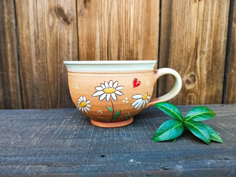 HRNEK ČAJOVÝ 0,5L kopretiny