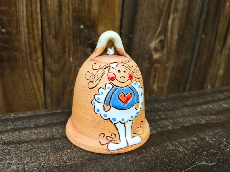 ZVONEČEK andílek modrý