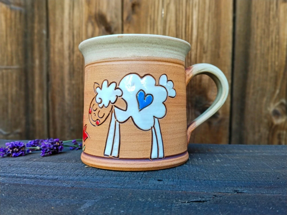 HRNEK  0,5 litru ROVNÝ ovečka 🩵