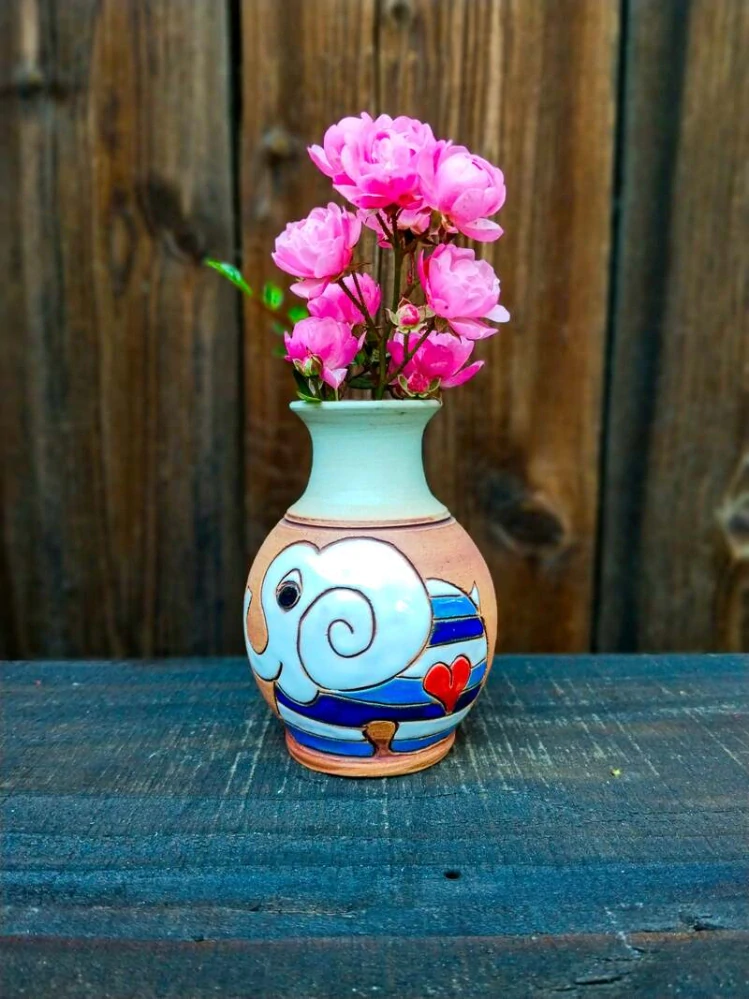 Vázička malovaná SLON