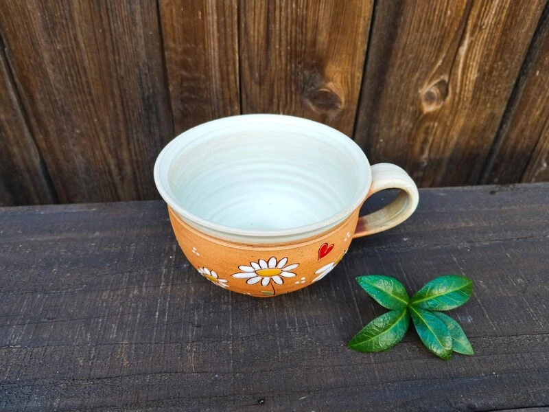 HRNEK ČAJOVÝ 0,5L kopretiny