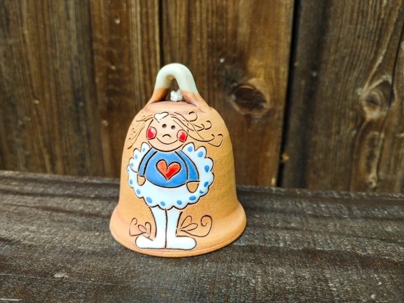 ZVONEČEK andílek modrý