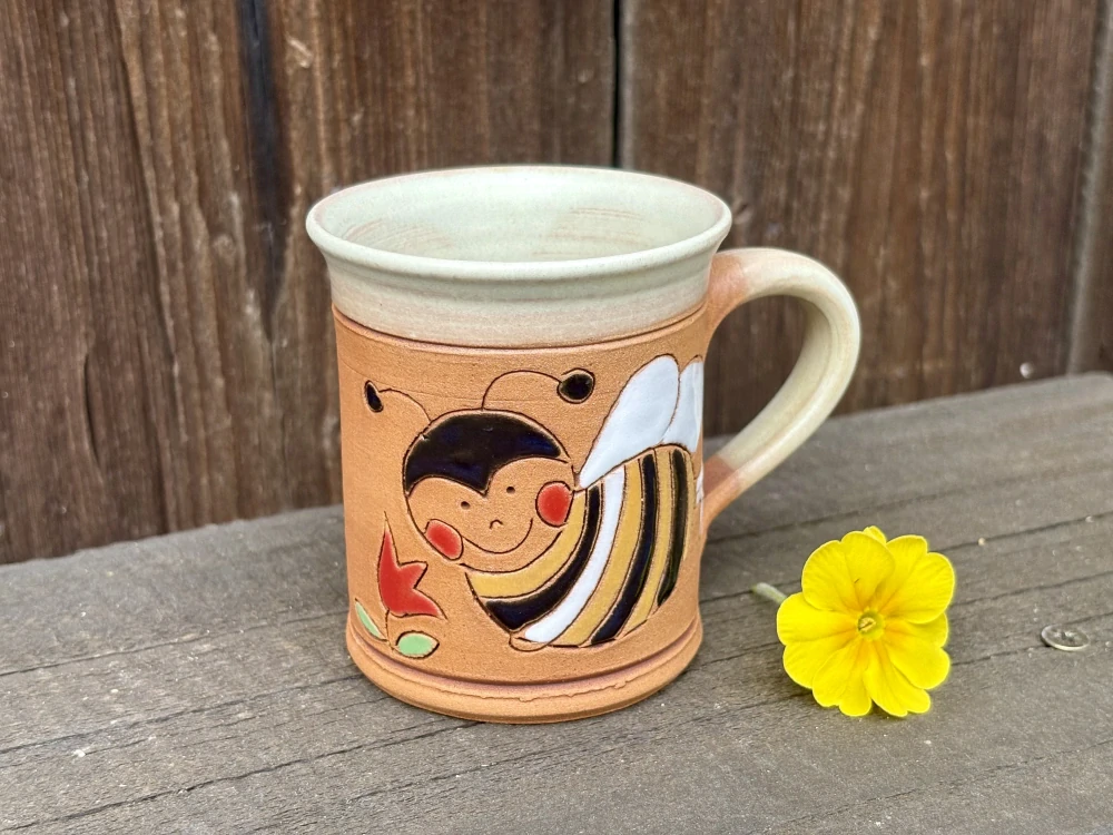 HRNEK 0,2 litru ROVNÝ včelka