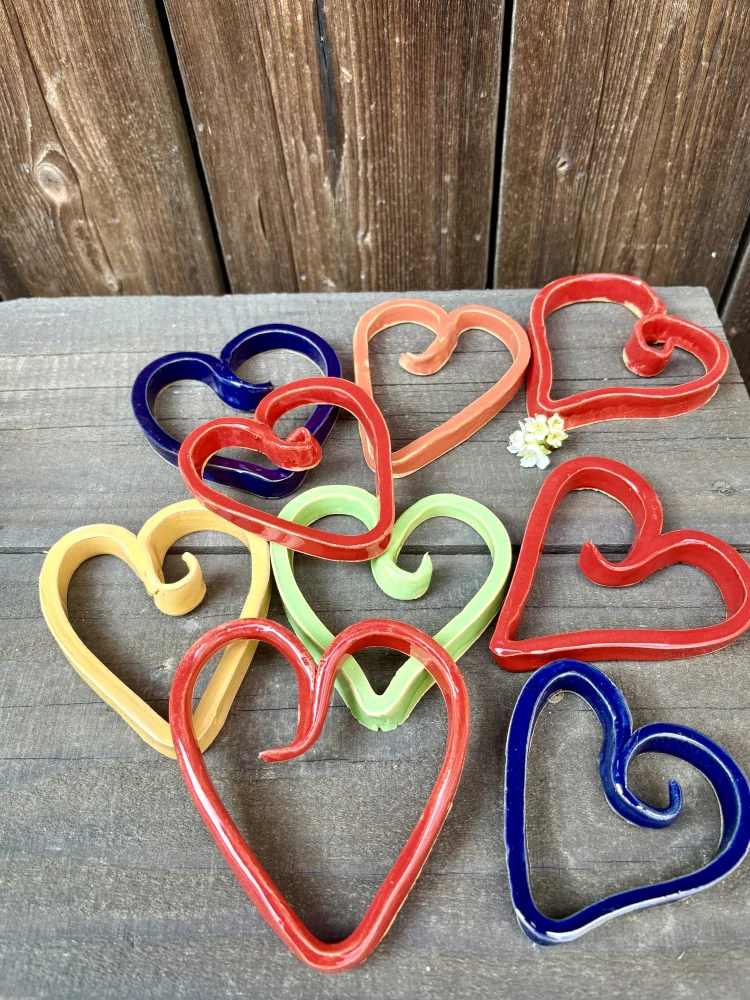 Srdíčka na dveře ❤️🧡💛💙💚