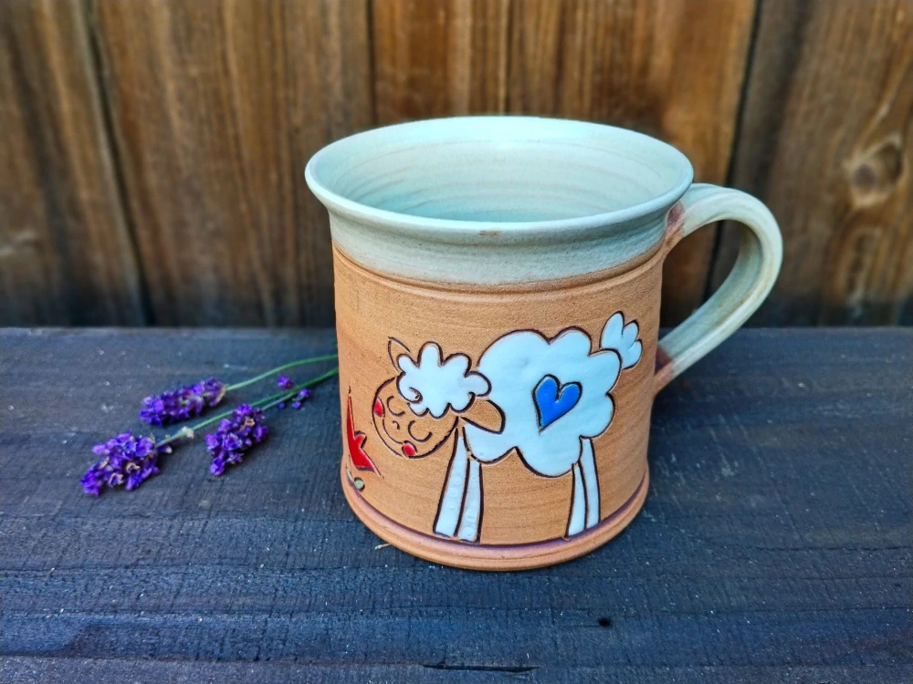 HRNEK  0,5 litru ROVNÝ ovečka 🩵