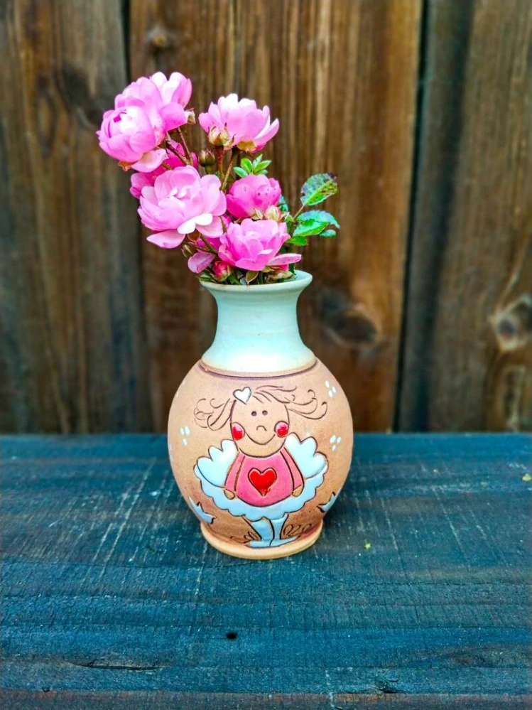 Vázička malovaná ANDÍLEK