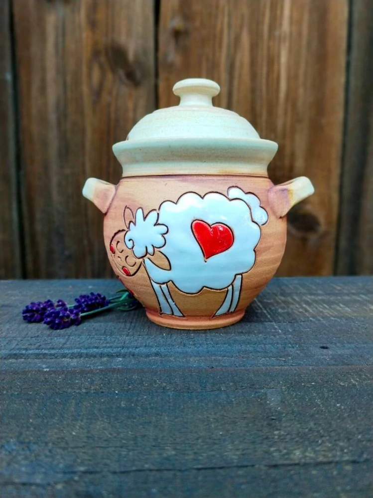 CUKŘENKA malovaná OVEČKA ❤️