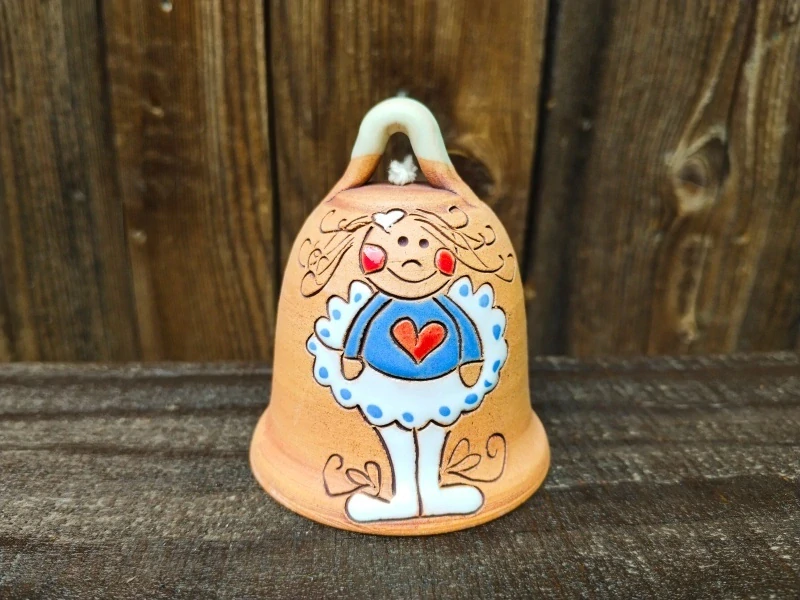 ZVONEČEK andílek modrý