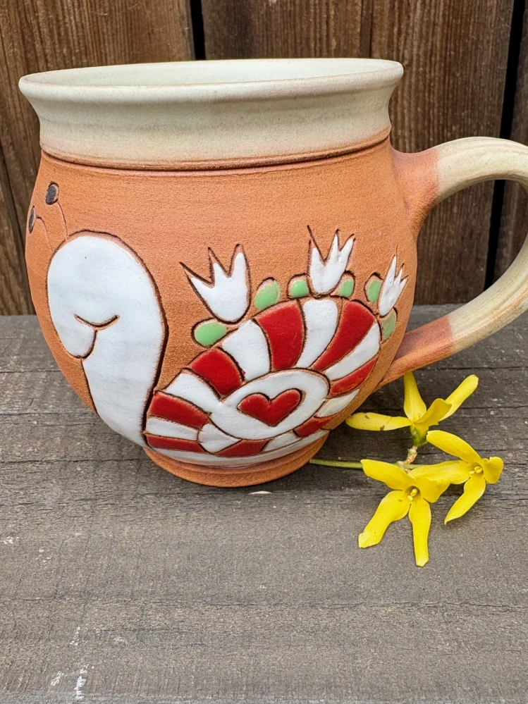 HRNEK  0,5 litru BACULATÝ ŠNEK ČERVENÝ