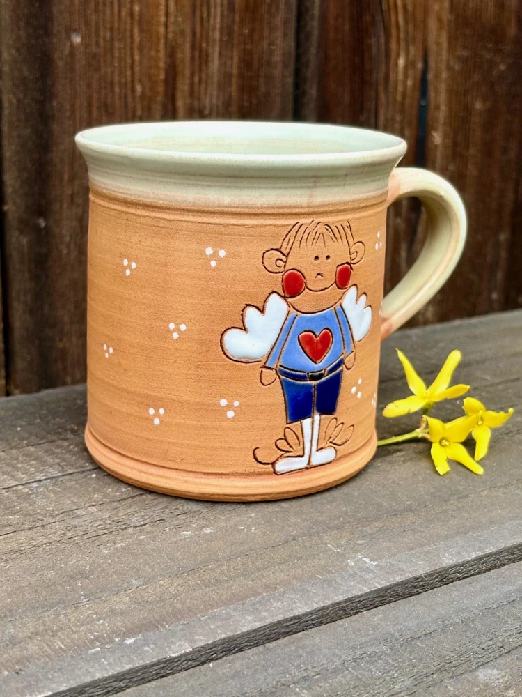 HRNEK  0,5 litru ROVNÝ andílek kluk