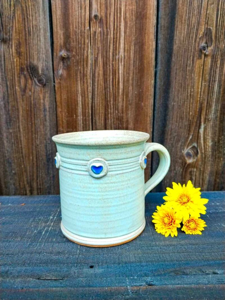 Hrnek rovný 0,5 litru ❤️🩵💙💚