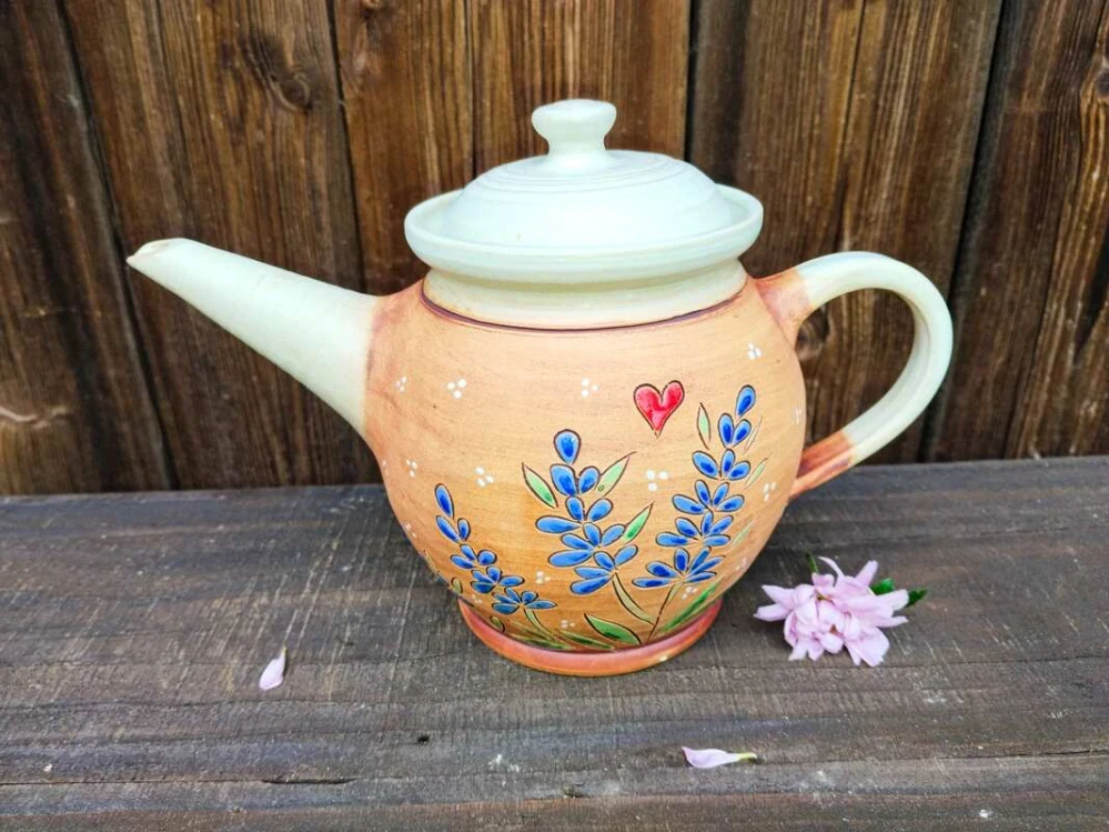 Konvice malovaná LEVANDULE