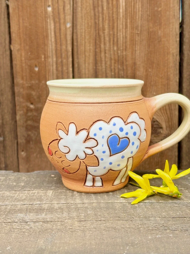 HRNEK 0,25 litru BACULATÝ ovečka 🩵