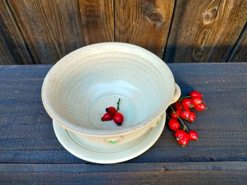 MISKA béžová s oušky 400ml ❤️