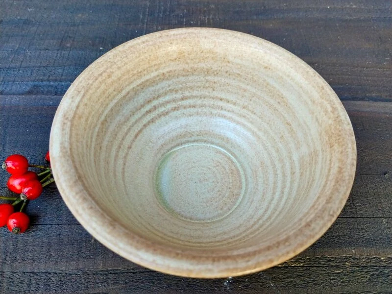 MISKA béžová s oušky 400ml 💙