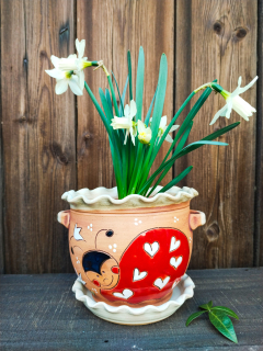 KVĚTINÁČ s podmiskou BERUŠKA