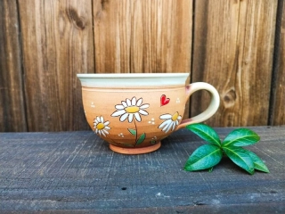 HRNEK ČAJOVÝ 0,5L kopretiny