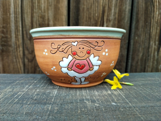 MISKA  bez oušek andílek 