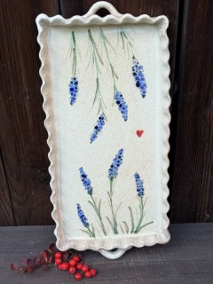 ŠTRŮDLÁK levandule na glazuře