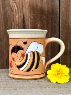 HRNEK 0,2 litru ROVNÝ včelka