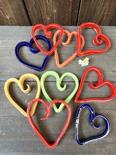 Srdíčka na dveře ❤️🧡💛💙💚