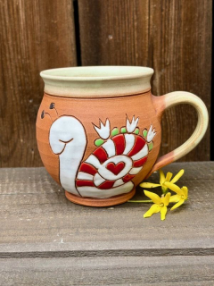 HRNEK  0,5 litru BACULATÝ ŠNEK ČERVENÝ