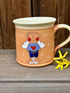 HRNEK  0,5 litru ROVNÝ andílek kluk