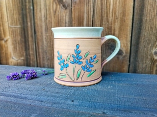 HRNEK  0,5 litru ROVNÝ levandule