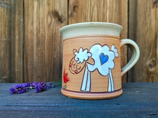 HRNEK  0,5 litru ROVNÝ ovečka 🩵