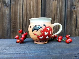 HRNEK 0,25 litru BACULATÝ beruška