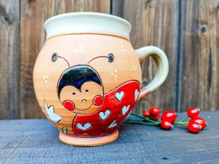 HRNEK  0,5 litru BACULATÝ beruška