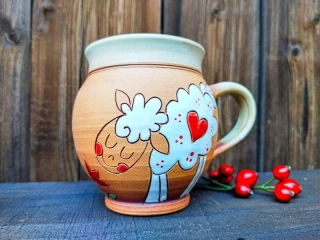 HRNEK  0,5 litru BACULATÝ ovečka