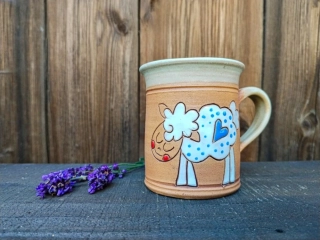 HRNEK 0,2 litru ROVNÝ ovečka 🩵