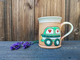 HRNEK 0,2 litru ROVNÝ auto zelené